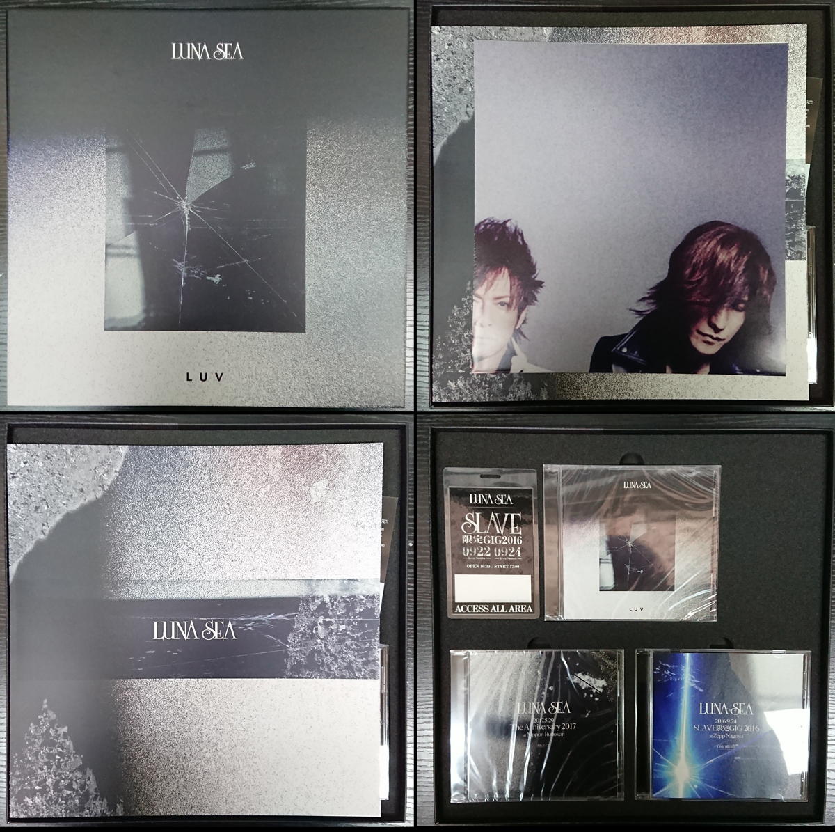 保存版 LUNA LUNA SEA ☆初回生産☆ by SLAVE限定GIG2016 DVD LIVE LUV ...