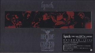 lynch． ( リンチ )  の DVD 【初回生産限定版】HALL TOUR’15 「THE DECADE OF GREED」-05.08 SHIBUYA KOKAIDO-
