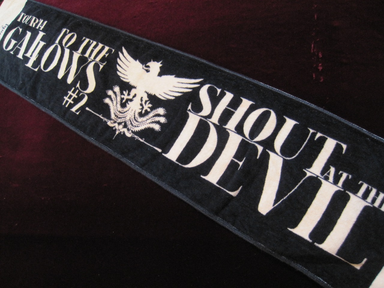 lynch. リンチ ライブ グッズ ビッグタオル バスタオル 2011 ピュアサウンド / sp_アーティスト_取扱商品