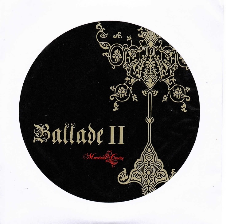 Marvelous Cruelty の CD Ballade Ⅱ