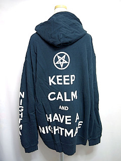 NIGHTMARE の グッズ パーカー（KEEP CALM AND HAVE A NIGHTMARE）