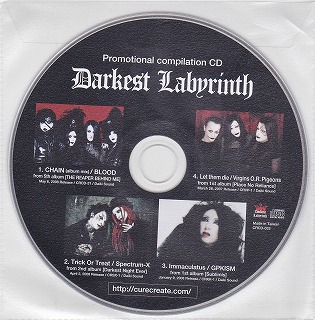 オムニバス（タ行） ( オムニバスタ )  の CD Darkest Labyrinth Promotional compilation CD