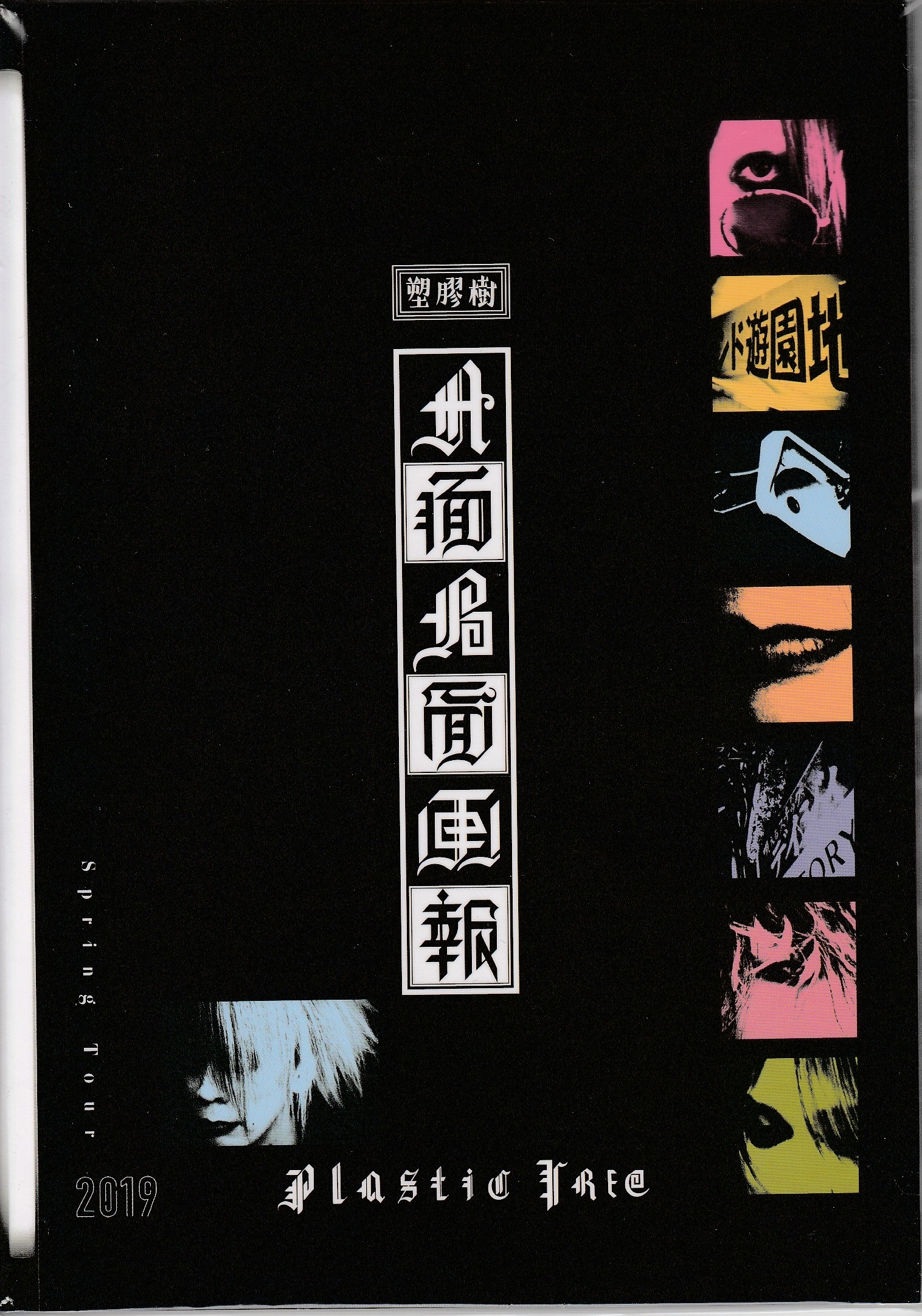 Plastic Tree の パンフ A面B面画報