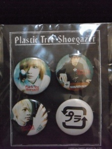 希少! Plastic Tree door Adore ラバーバンド 缶バッジ Plastic