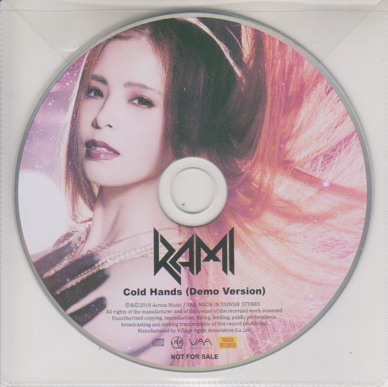RAMI ( ラミ )  の CD Cold Hands（Demo Version）