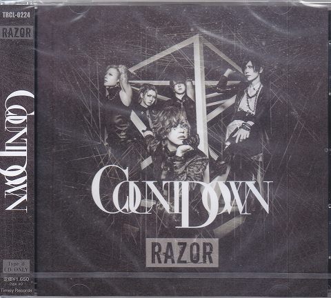 RAZOR の CD 【Type B】COUNTDOWN