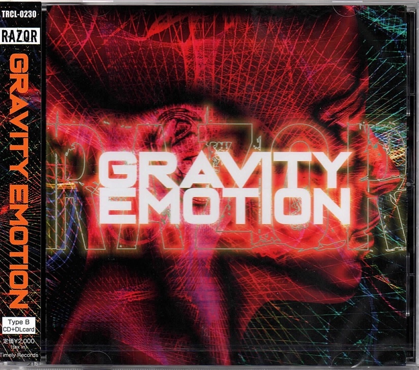 RAZOR の CD 【Type B】GRAVITY EMOTION