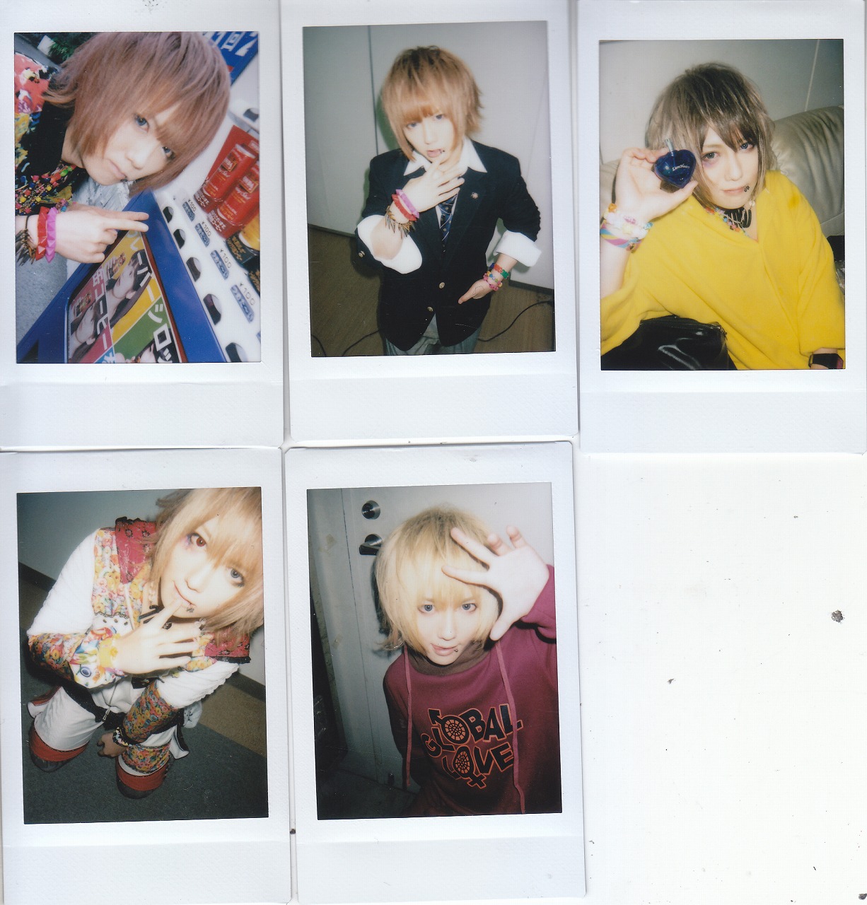V系★RoNo☆Cro★Minami★みなみる★チェキ★24枚セット★ろのくろ V系☆RoNo☆cro☆Mimami☆みなみる☆チェキ☆24枚セット☆ろの