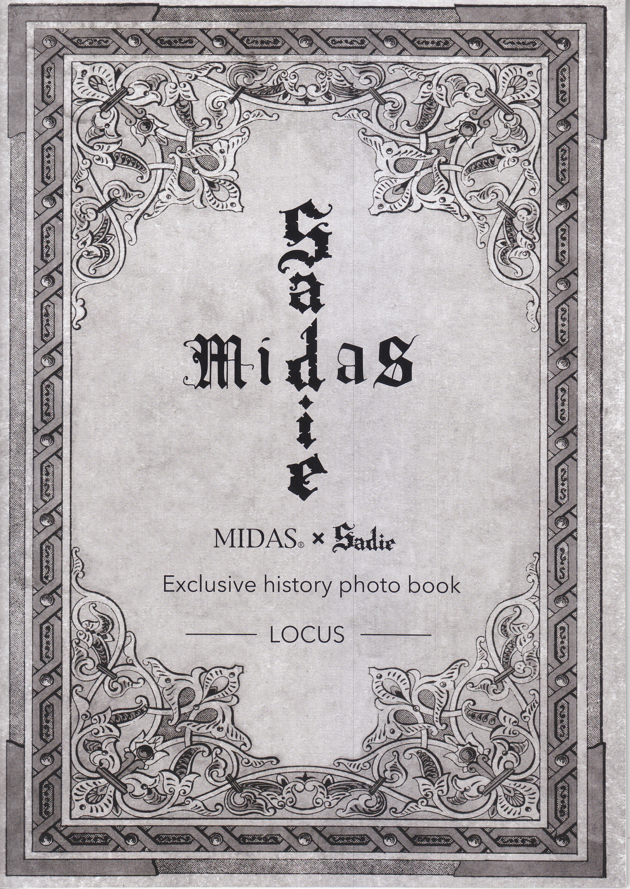 Sadie の 書籍 MIDAS×Sadie Exclusive history photo book -LOCUS-