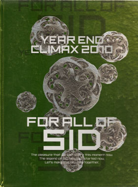シド の パンフ YEAR END CLIMAX 2010 FOR ALL OF SID