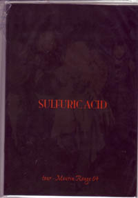 SULFURIC ACID の パンフ tour - Mourin Rouge 04