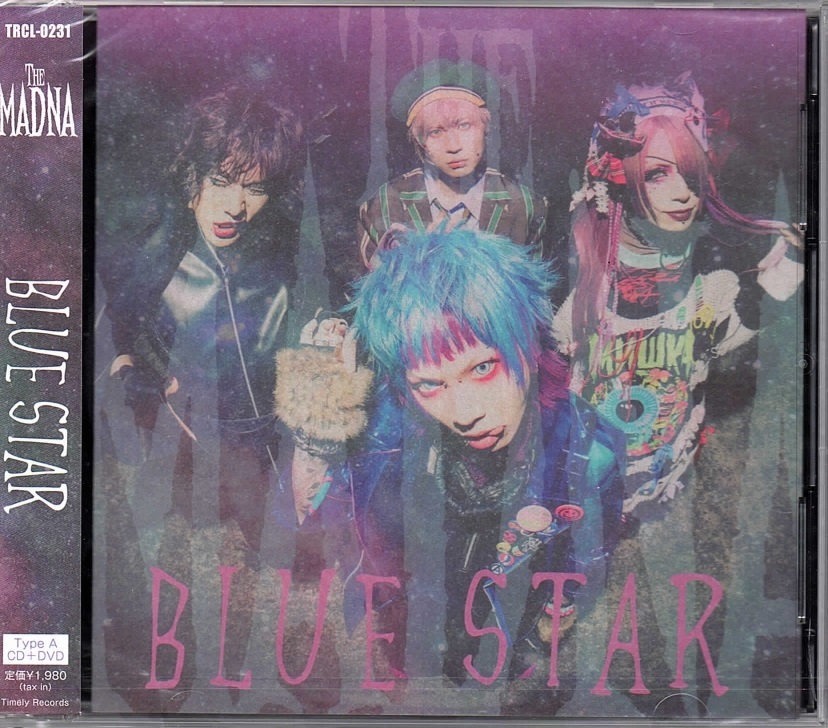 THE MADNA の CD 【Type A】BLUE STAR