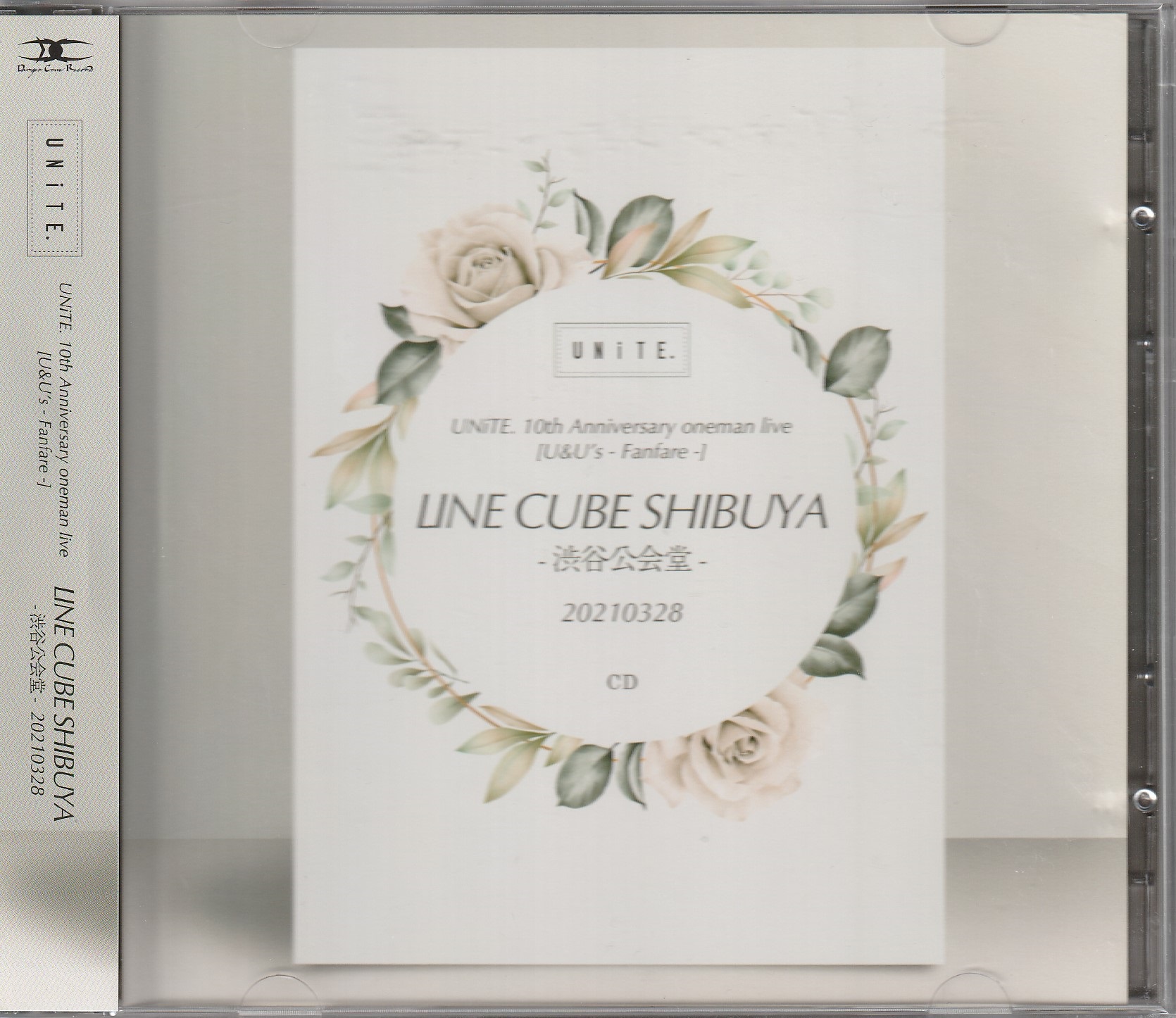 ユナイト の CD UNiTE. 10th Anniversary oneman live [U$U’s -Fanfare-] LINE CUBE SHIBUYA -渋谷公会堂- 20210328