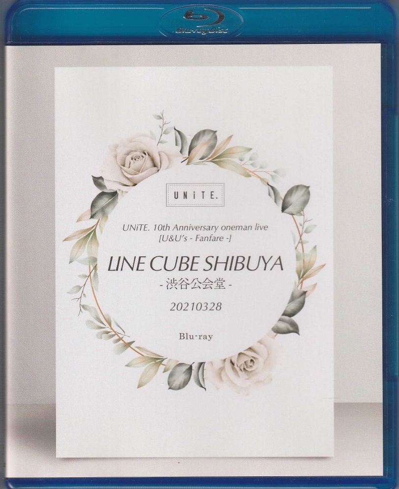 ユナイト の DVD 【Blu-ray】UNiTE. 10th Anniversary oneman live [U$U’s -Fanfare-] LINE CUBE SHIBUYA -渋谷公会堂- 20210328