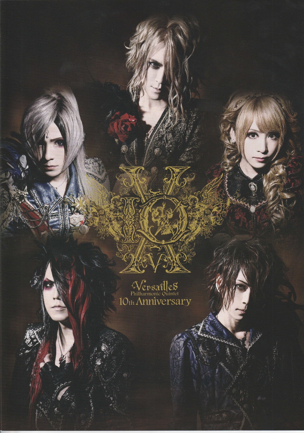 Versailles の パンフ Philharmonic Quintet 10th Anniversary