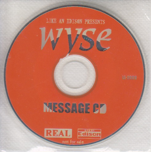 wyse ( ワイズ )  の CD 「DEAD LEAVES SHOWER」ライカエジソン購入特典メッセージCD